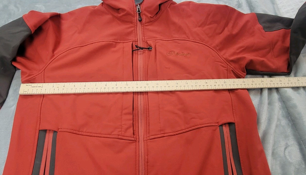 Cloudveil Softshell Jacket Mens Size medium Orang… - image 14