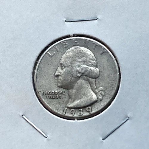 1939-P Washington Quarter — photo from another recent sale