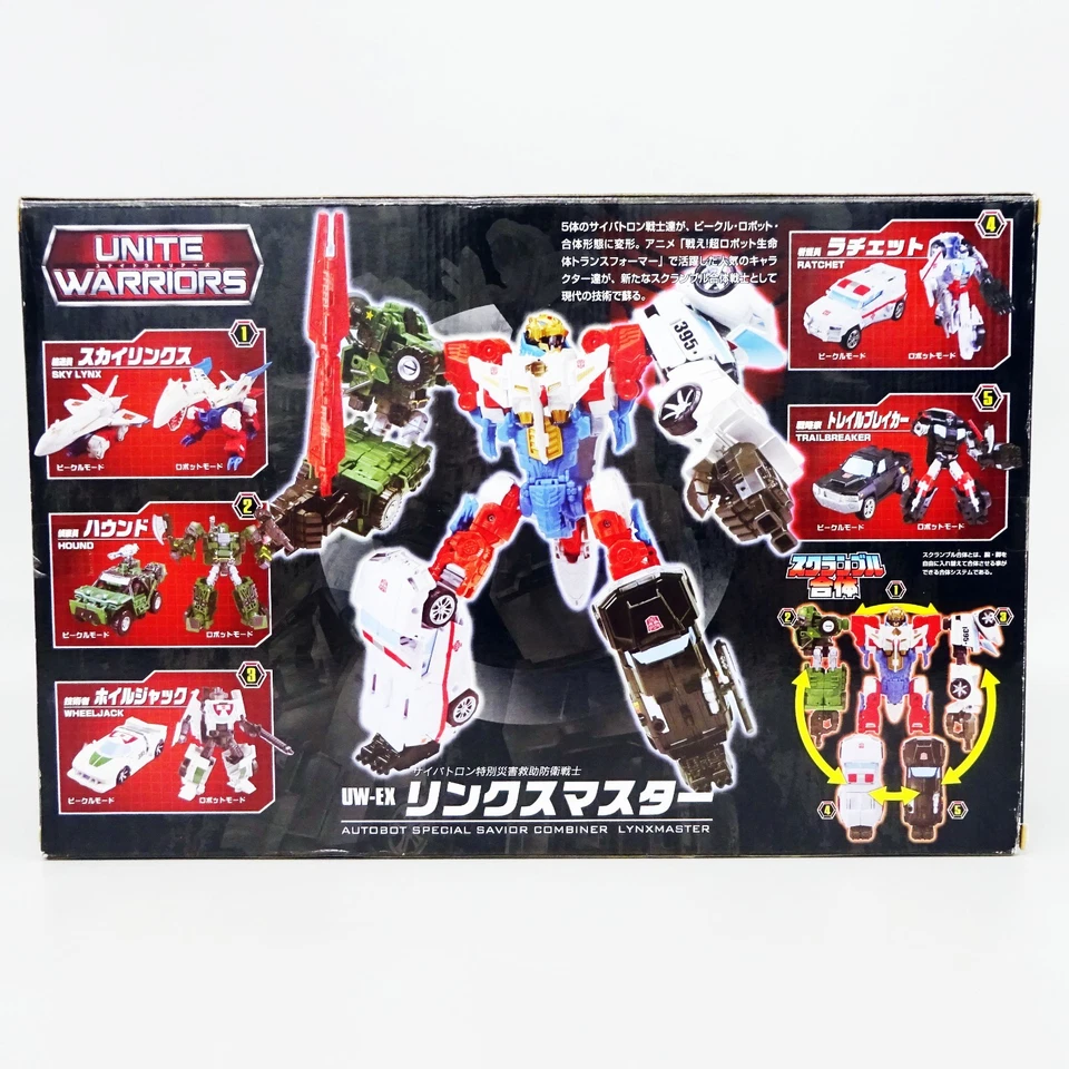 Transformers Unite Warriors UW-EX LynxMaster Sky Lynx Combiner Wars Takara Tomy - Image 3 of 4