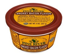 Snack de queso gourmet Pine River Smokey Bacon 8 oz