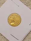 1927 Indian Head $2.50 Quarter Eagle Gold Coin
