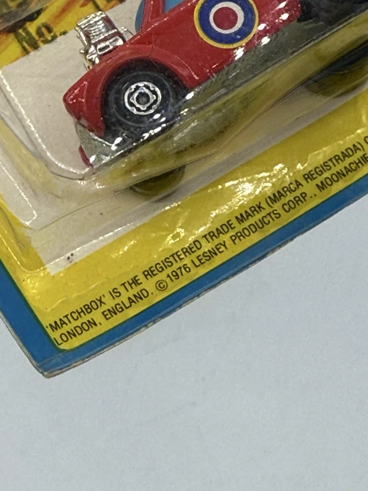 Matchbox Lesney 14 Mini Ha Ha Cooper Red England 1/64 Never Opened - Image 3 of 4