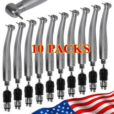 1-10 NSK STYLE Dental high speed handpiece with 4hole quick coupler connect USA