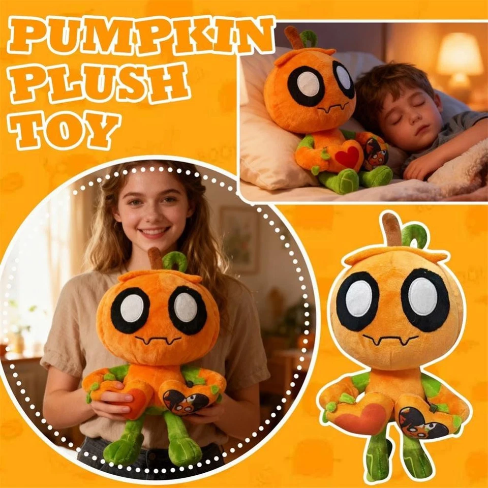 Dandy's World Plush Gourdy Goob Pebble Soft Stuffed Doll Pillow Kid Toy Gifts AU - image 2 of 4