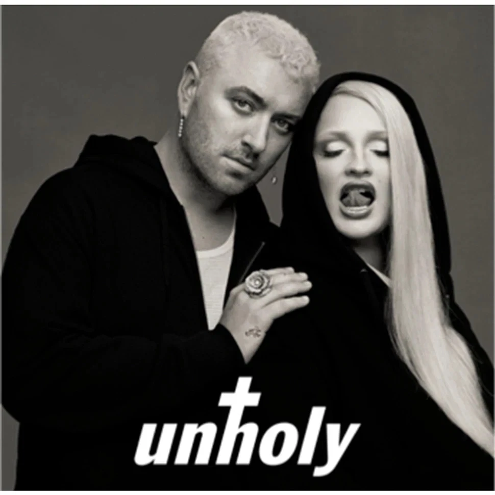 Sam Smith & Kim Petras - Unholy Ltd. 7" clear coloured Vinyl 2023 RSD OVP