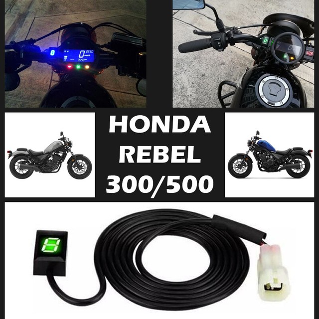 HONDA REBEL 300 500 CMX300 CMX500 172020 EASY PLUG IN GEAR POSITION