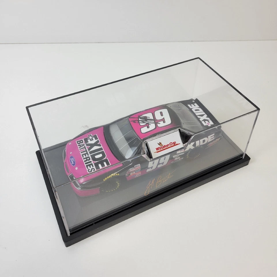 NASCAR 1:24 Diecast Jeff Burton Autographed Signed Car Winston 99 w/ COA — 第 3/4 张图片