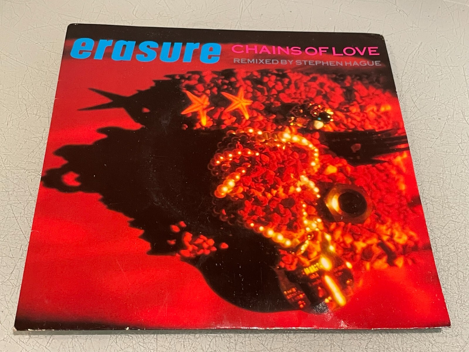 Erasure - Chains of Love - Don't Suppose - Vinyl Record 7"" Single  1988 Mute