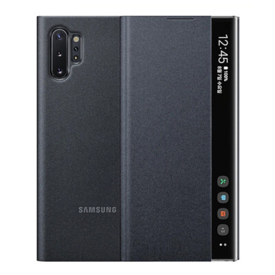 Official Original Samsung Note10 Plus Smart View Case Note10+ Flip Leather Cover