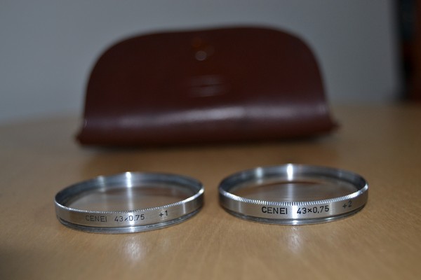 Lote Filtros CENEI 43 x 0,75 +1 y +2 - Germany