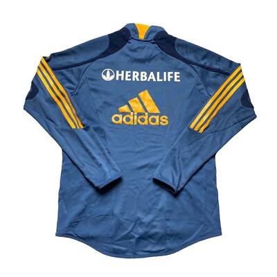 Authentic LA Galaxy Adidas Formotion Long Sleeve Soccer Futbol