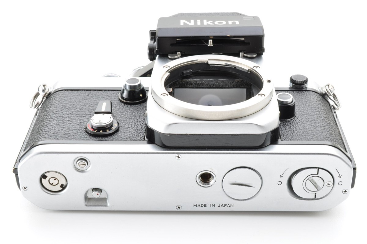 Nikon F2 photomic silver 35mm SLR Film Camera Body Only EXC+++++