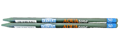 Derwent Aquatone  Watercolour Pencils 2 x Cedar Green free postage