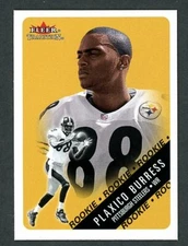 2000 Fleer Tradition Plaxico Burress Rookie Rc #327 Pittsburgh Steelers