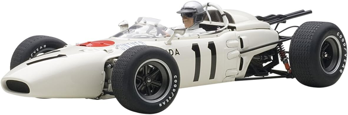AUTOart Honda F1 RA272 1:18 Vehicle Car - White (86599) for AUTOart Honda F1 RA272 1:18 Vehicle Car - White (86599) for