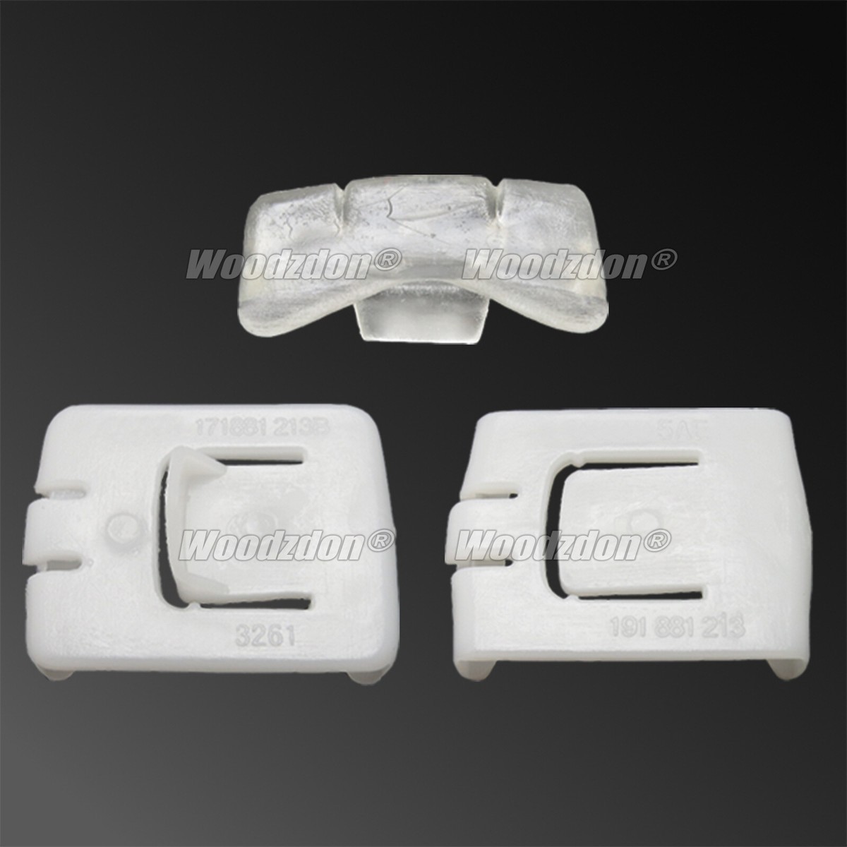 10 Sets Seat Rail Runner Slider Guide Clip Glide Piece For