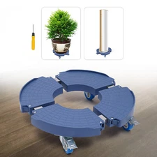 Plant Stand with Wheels, Heavy Duty Plant Caddy Planter Cart Dolly