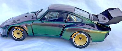 1:18 1976 Porsche 935 in Standox Avus Galaxy Iridescent. Exoto