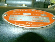 GENUINE NEW DELCO-REMY 35MT 24 VOLT 1113541