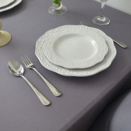 Plain Cotton Table Cloth Dining Kitchen Tablecloth Wedding Party Desk Cover Home - Picture 16 of 36