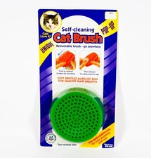 Molor Unique Self-Cleaning Cat Dog Retractable Pet Brush Grooming Pop Up Round