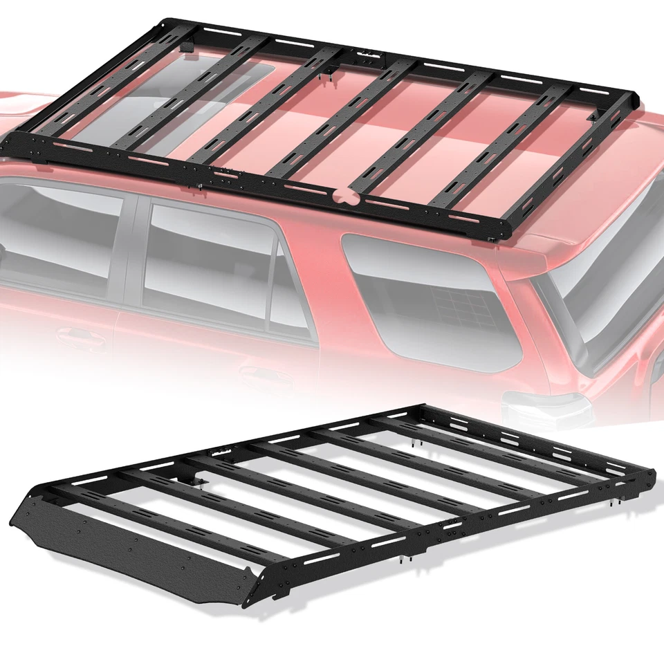 Roof Rack Cargo Basket Full Size for 2010-2024 Toyota 4Runner 5th Gen Cargo Rack - Imagem 2 de 4