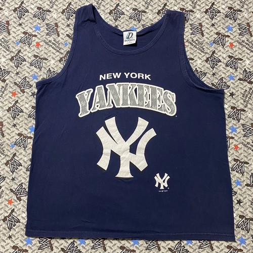 New York Yankees 2000 Tank Top Shirt Men's Large eBay