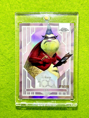 その他 2023 Topps Chrome Disney100 ROZ pink 399 ROZ Disney 100 PINK REFRACTOR # /399 SP MONSTERS, INC. 2023 Topps