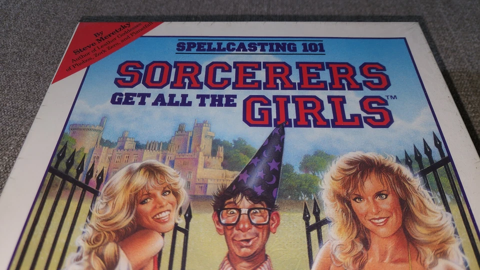 Spellcasting 101: Sorcerers Get All The Girls & QIX NOS / Sealed lot! IBM PC DOS - Image 2 of 4