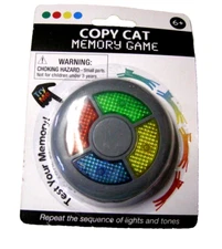 Copy Cat: Memory Game By PMT Holdings, Mini LED Handheld Simon!, Brand New