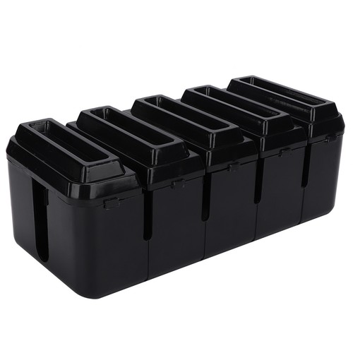 Household Desktop Cable Wire Organizer Box Kitchen Power Cord Storage 7887 CS - Picture 9 of 11