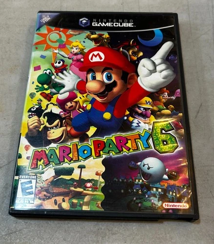 Mario Party 6 (Nintendo Gamecube) w/Manual