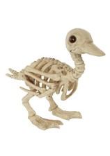 Crazy Bonez Skeleton Duckling   5.75" Halloween One Size, Bone