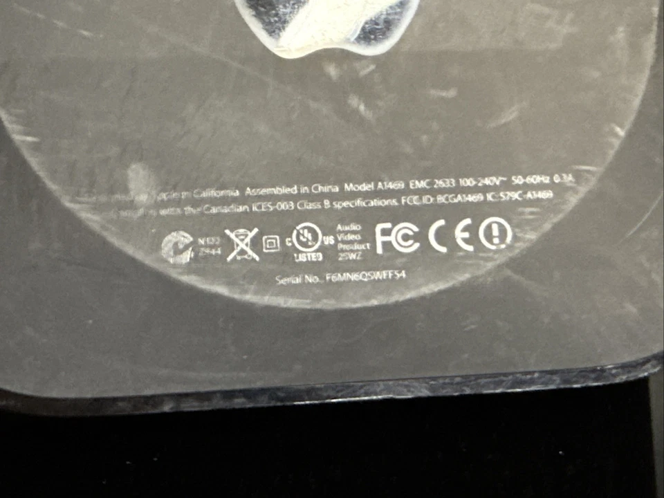 Apple TV 2nd Generation A1378 A1469 Streaming Media Player Lot Of 2 With Cords - Image 2 of 4