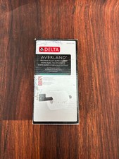 Delta Averland Wall Mount Pivot Arm Toilet Paper Holder Matte Black