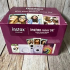 Fujifilm instax Mini SE Instant Camera Bundle with Case 10 Pack Film Album