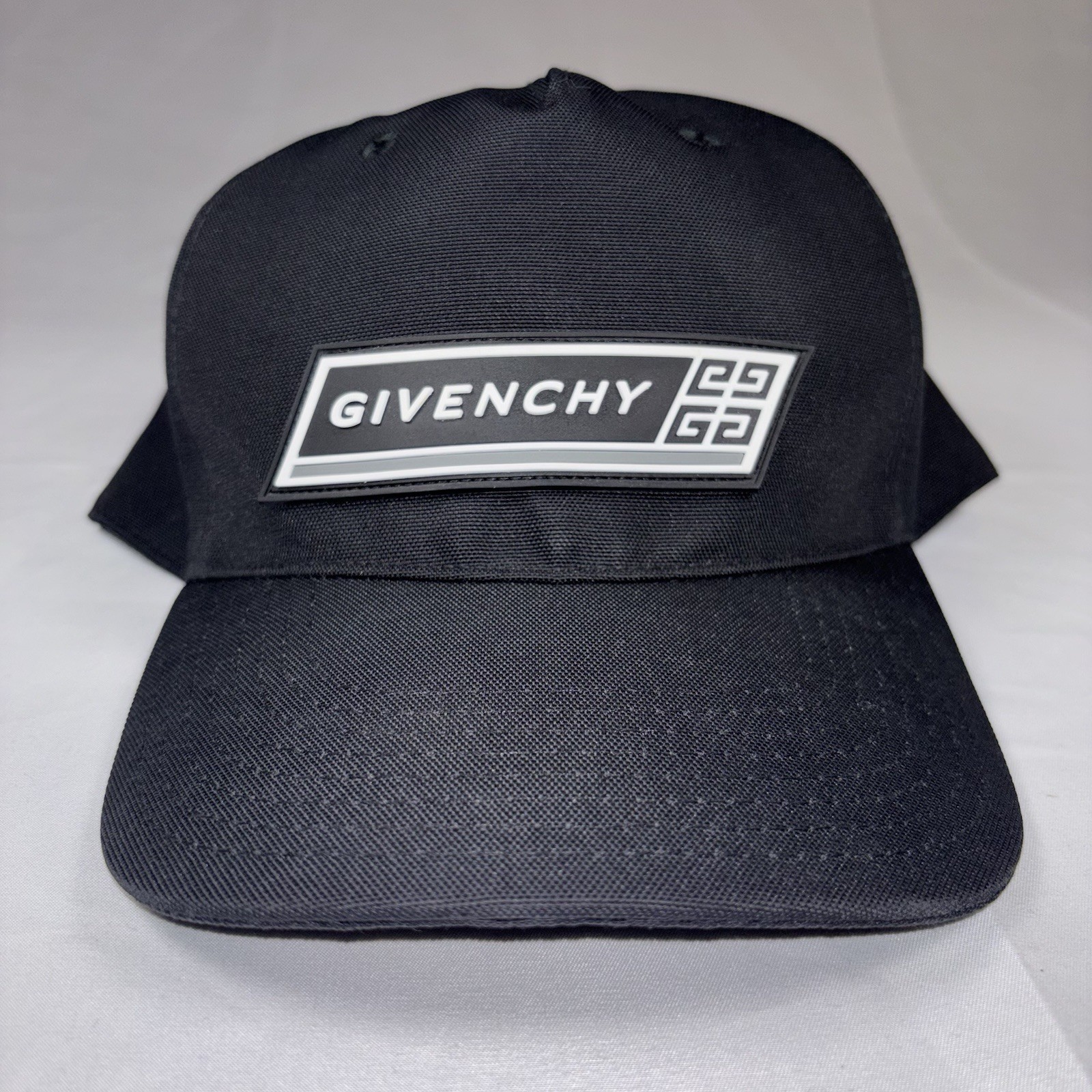 GIVENCHY Logo Adjustable Hat Cap Polyester Black … - image 3