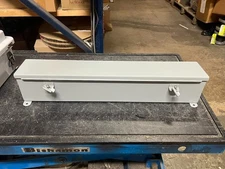 Hoffman F44T24HC Hinged Cover Wiring Trough New no box