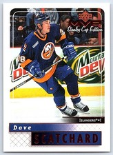 1999-00 Upper Deck MVP Stanley Cup Dave Scatchard New York Islanders #113