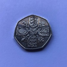2022 King Charles III era 50p coin fifty pence UK British issue uncertified