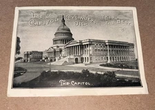 Capitol Cylinder Oil Advertisement Standard Oil Co. Detroit Michigan 
