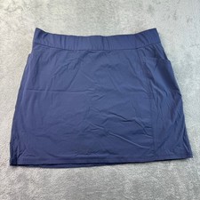 Columbia Skort Womens Extra Extra Large Blue Navy Active Outdoor Pockets Stretch