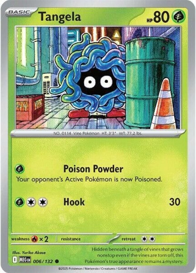 Tangela - 006/132 - Common - Near Mint
