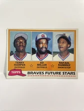 1981 Topps - Future Stars Rafael Ramirez, Terry Harper, Eddie Miller #192 (RC)