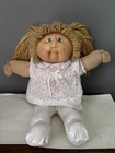 Vintage 1982 Blonde Blue Eyes Xavier Roberts Cabbage Patch Doll Dimples Freckles