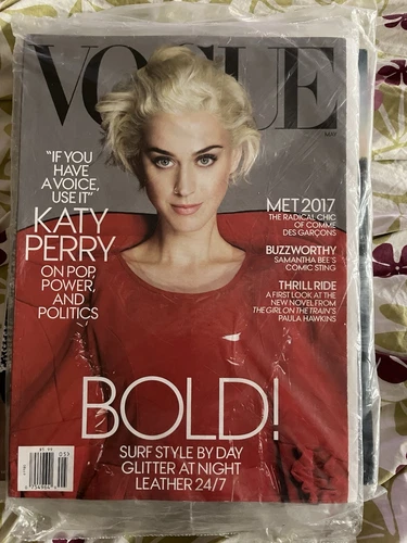 Vogue Magazine May 2017 KATY PERRY sealed Comme des Garcons Retrospective
