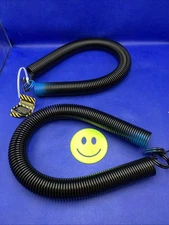 🔥2 Pk 140lb Heavy Duty Garage Door Extension Springs 25" Long Double Loop Ends