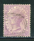 BRITISH HONDURAS 15 SG20 Used 1882 4p vio QVIC Perf 14 Wmk Crown CA CV$6