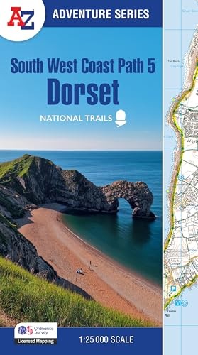 South West Coast Path 5 Dorset : With Ordnance Survey Mapping A-Z Maps - Image 4