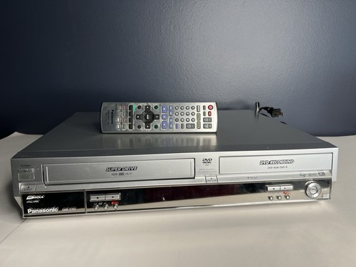Panasonic VCR & DVD Recorder DMR-E75VP VHS to DVD w/ REMOTE WORKS GREAT